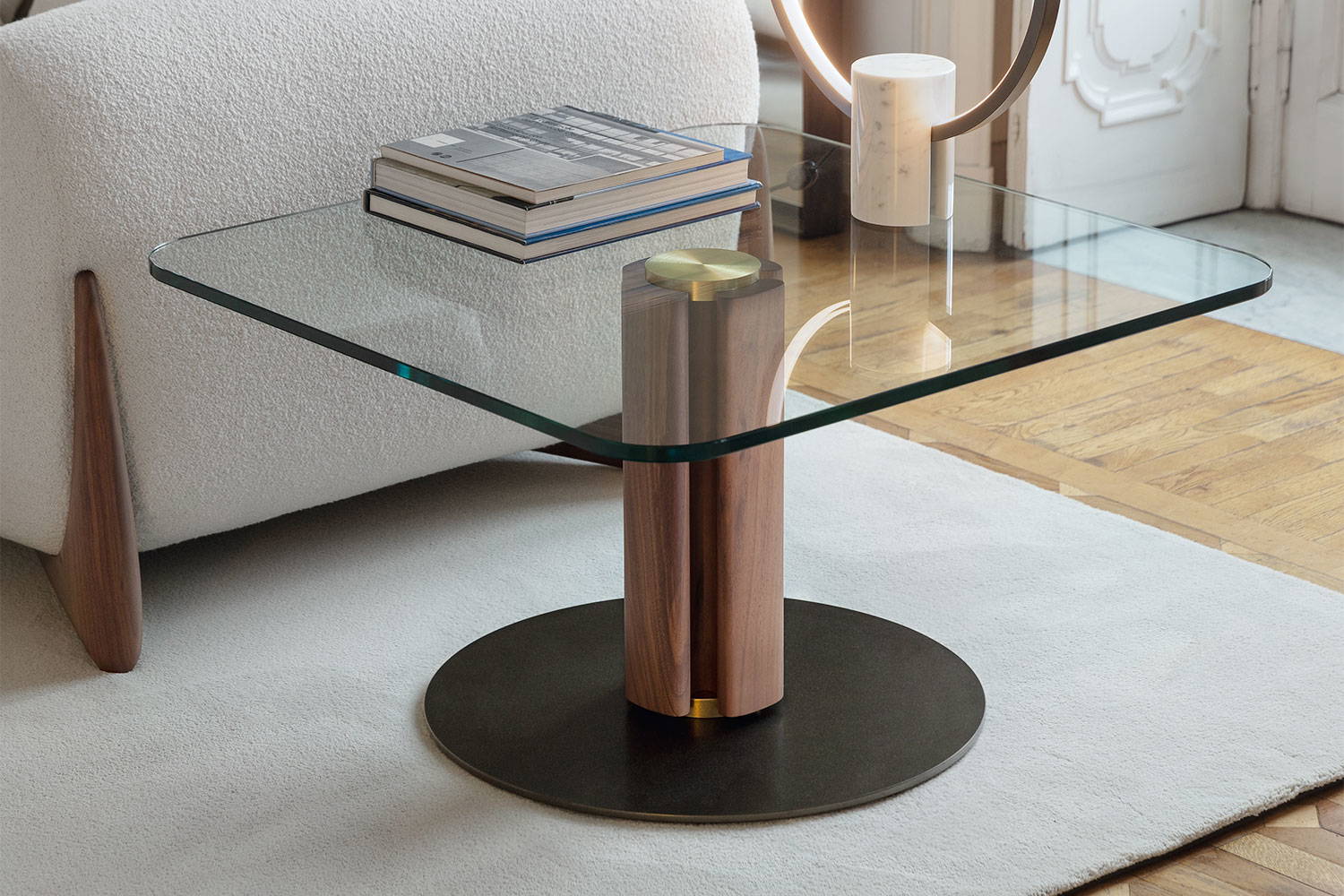 Quadrifoglio End Table by Porada