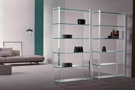 Quiller bookcases by Tonelli