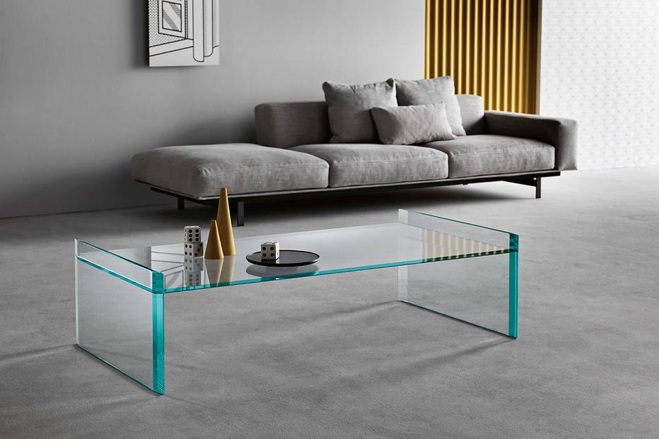 Quiller rectangular coffee table by Tonelli