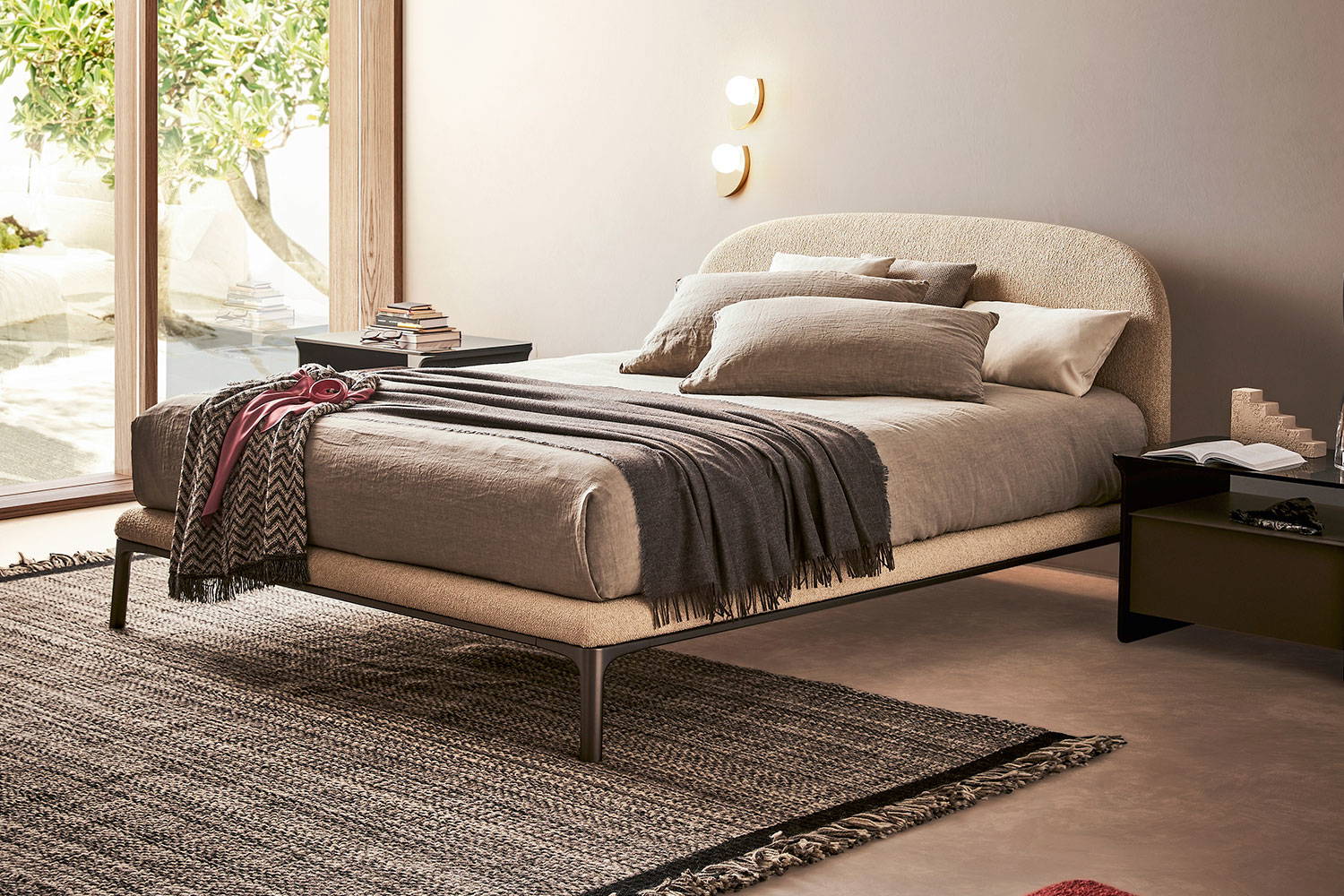 Rada bed by Pianca