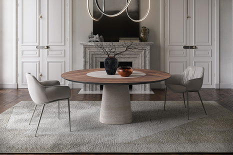 Rado Ker-Wood Round Dining Table