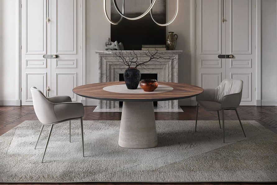 Rado Ker-Wood Round Dining Table