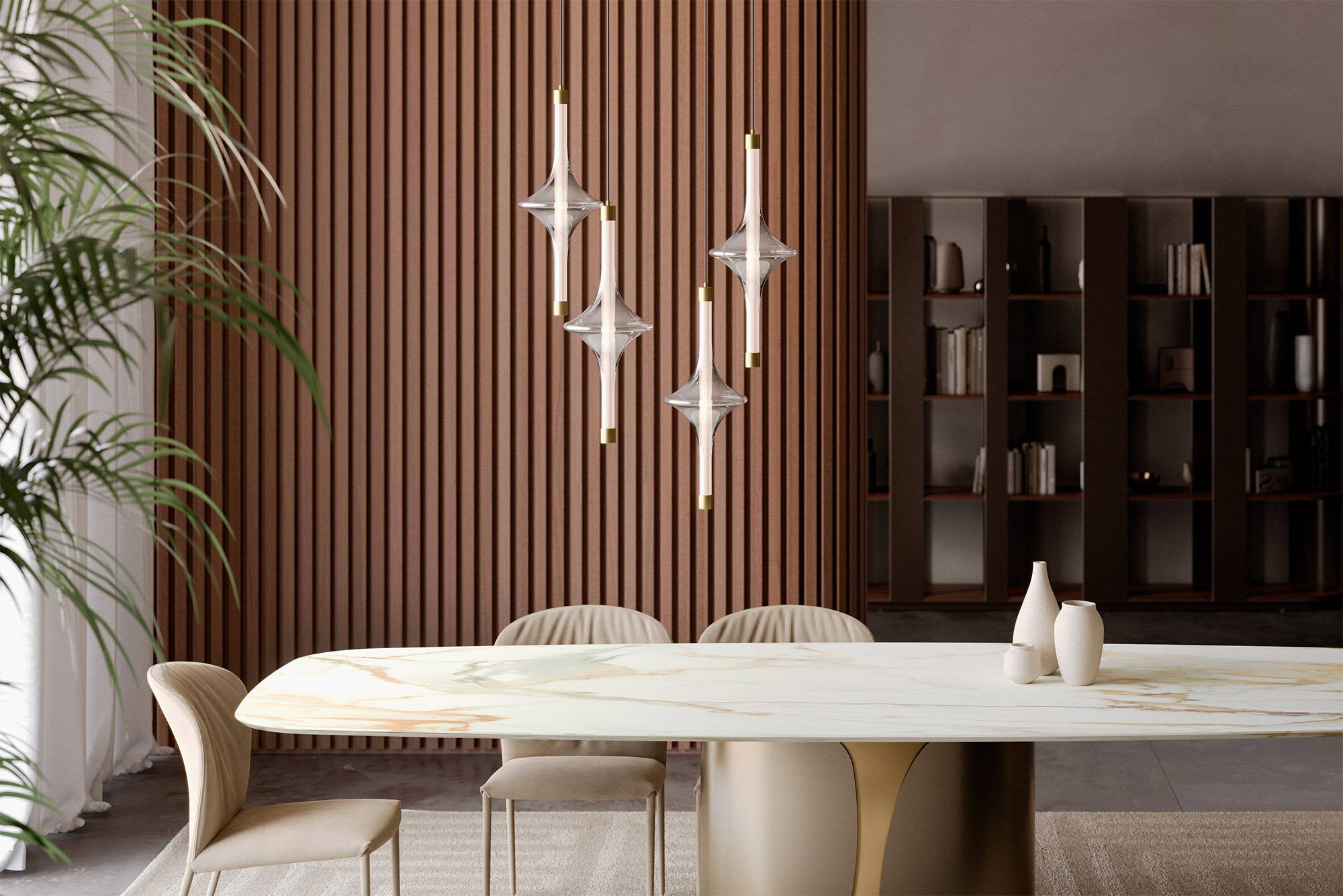 GMHN371A○BONTEMPI CASA / ボンテンピ LINDA ダイ Rain Suspension Light by Bontempi Casa | room service 360°