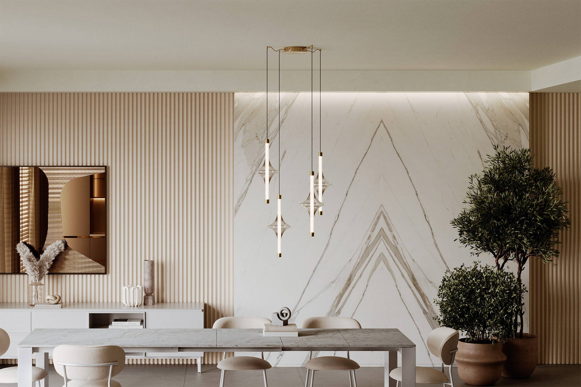 Rain Suspension Light by Bontempi Casa | room service 360°