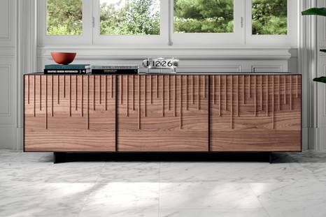 Rain Wood Sideboard by Ozzio Italia