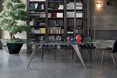 Ramos extension dining table by Silvia & Maurizio Varsi for Bontempi Casa