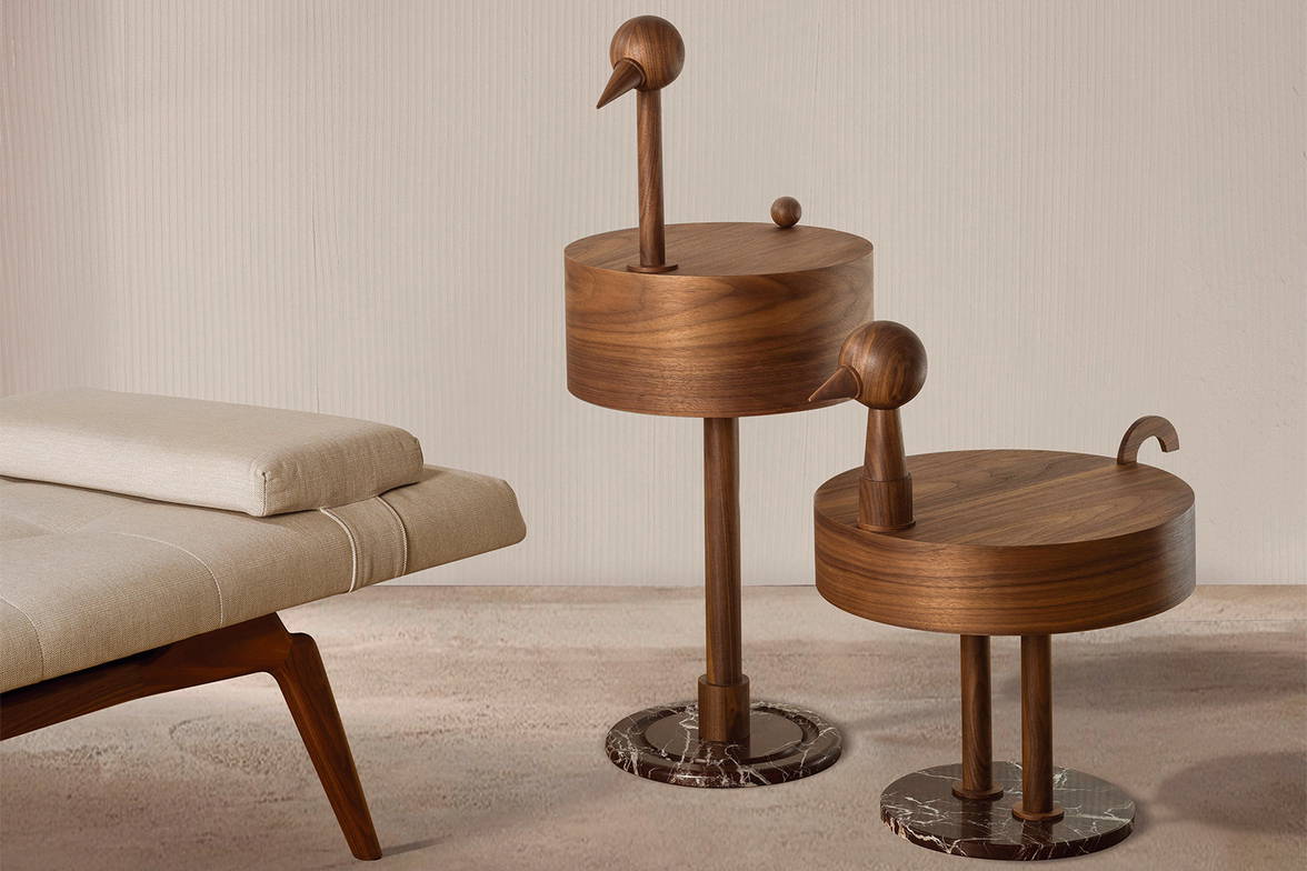 Rara Avis End Tables by Nomon Rara Avis End Tables by Nomon