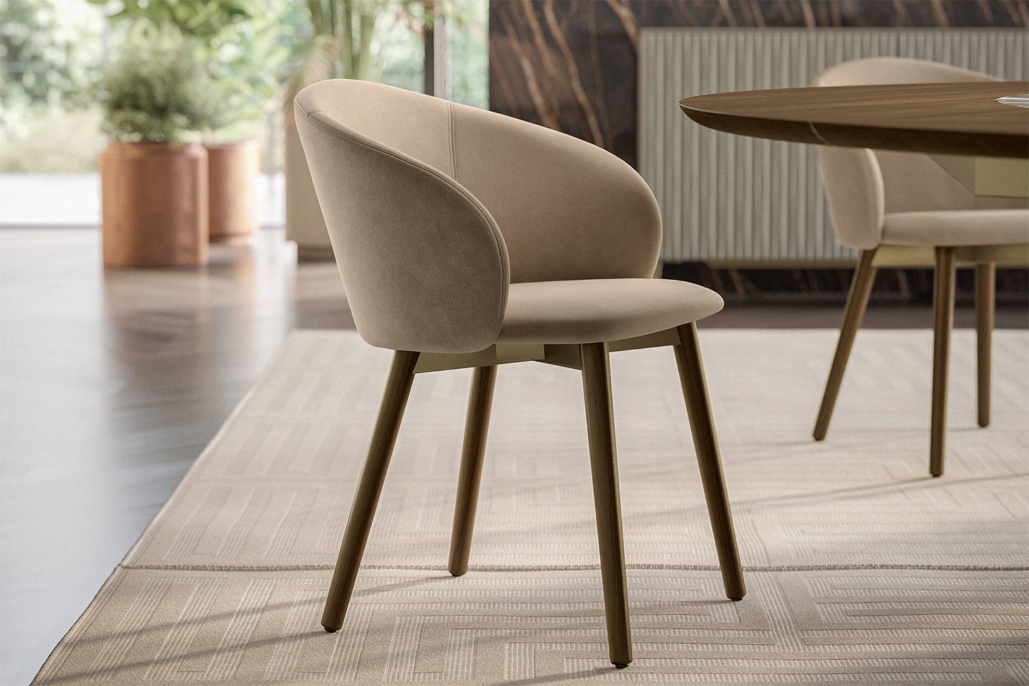 Rebecca Wood Dining Chair