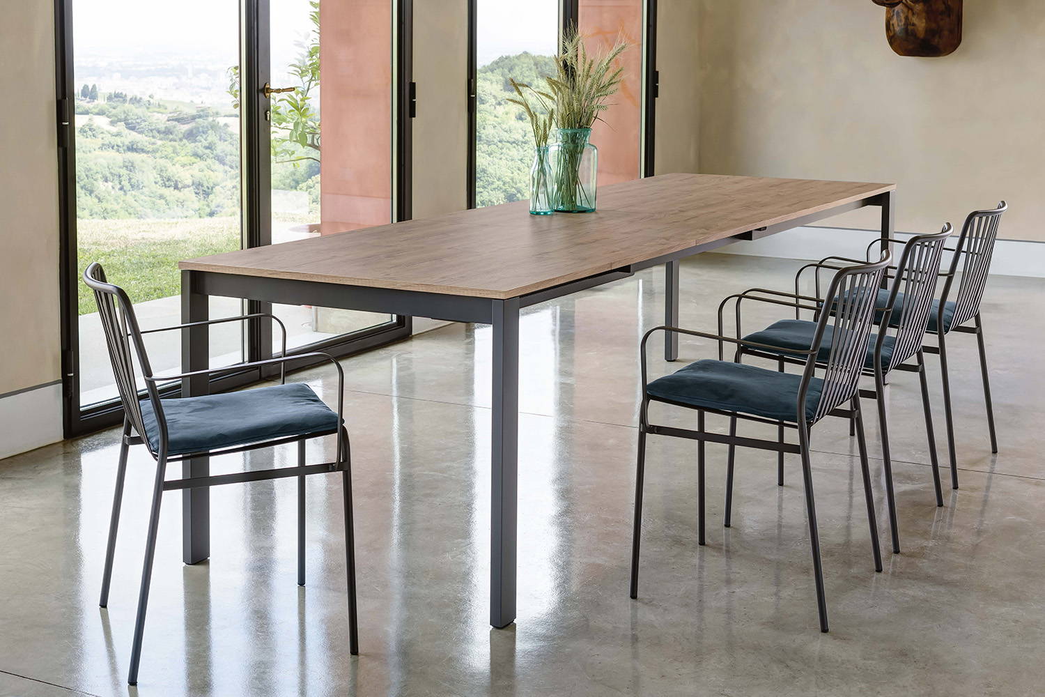 Reid extension dining table is available in various options