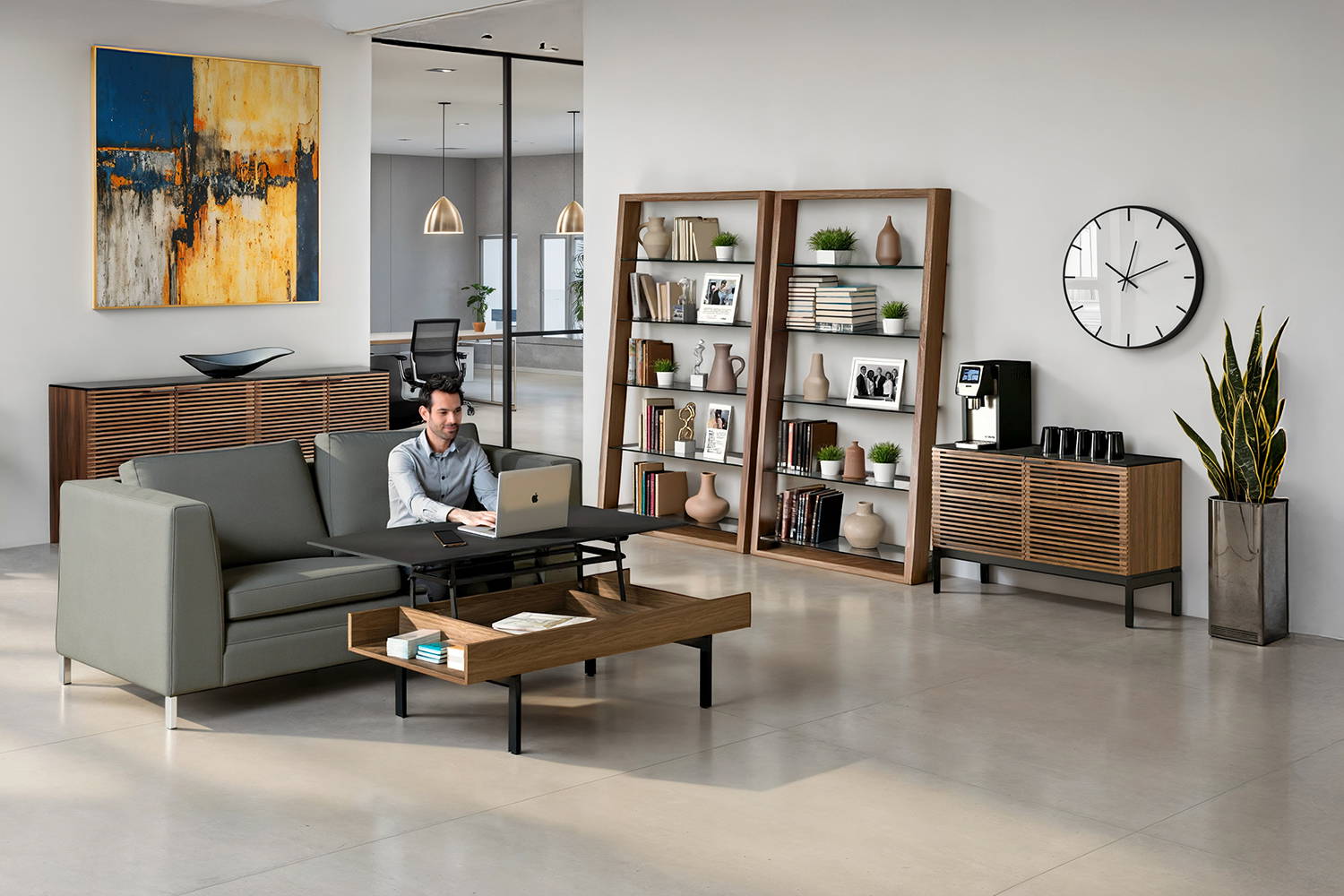 リピーター様霊視中心60min Reveal 1192 Lift Coffee Table by BDI | room service 360°