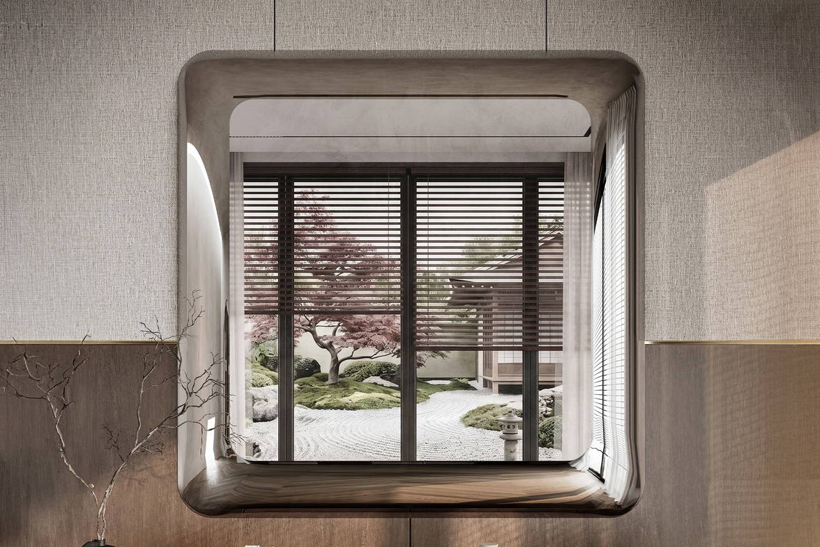 Reverso Mirror from Tonin Casa Reverso Mirror from Tonin Casa