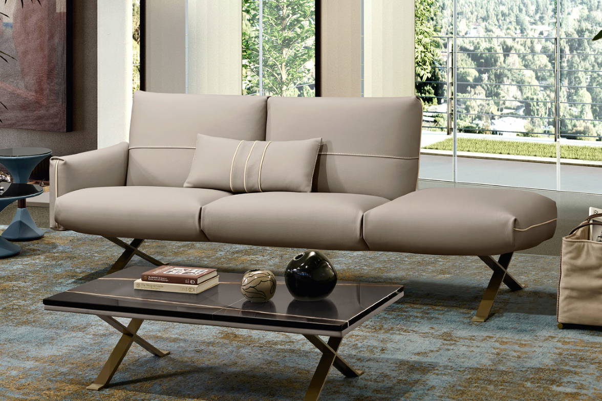 Rialto sofa with peninsula by Gamma Arredamenti Rialto sofa with peninsula by Gamma Arredamenti