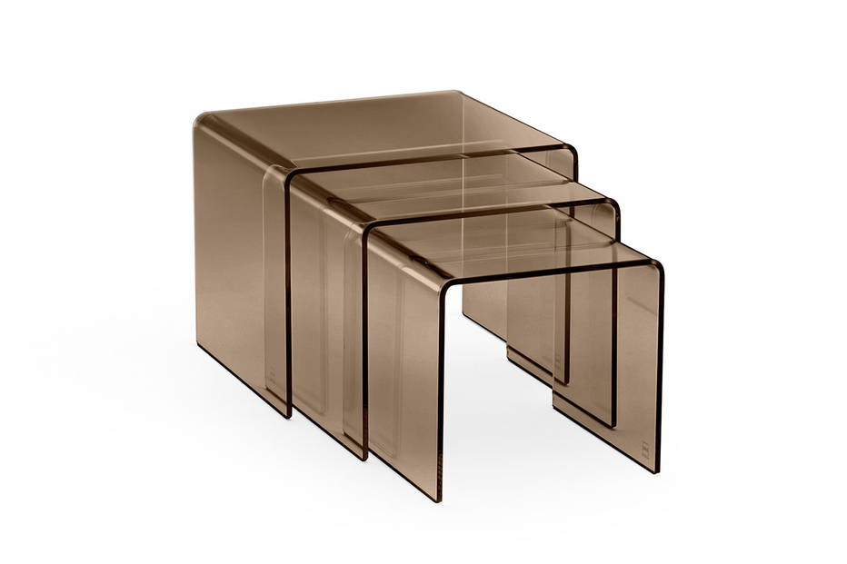 Rialto Tris end tables by Fiam Italia