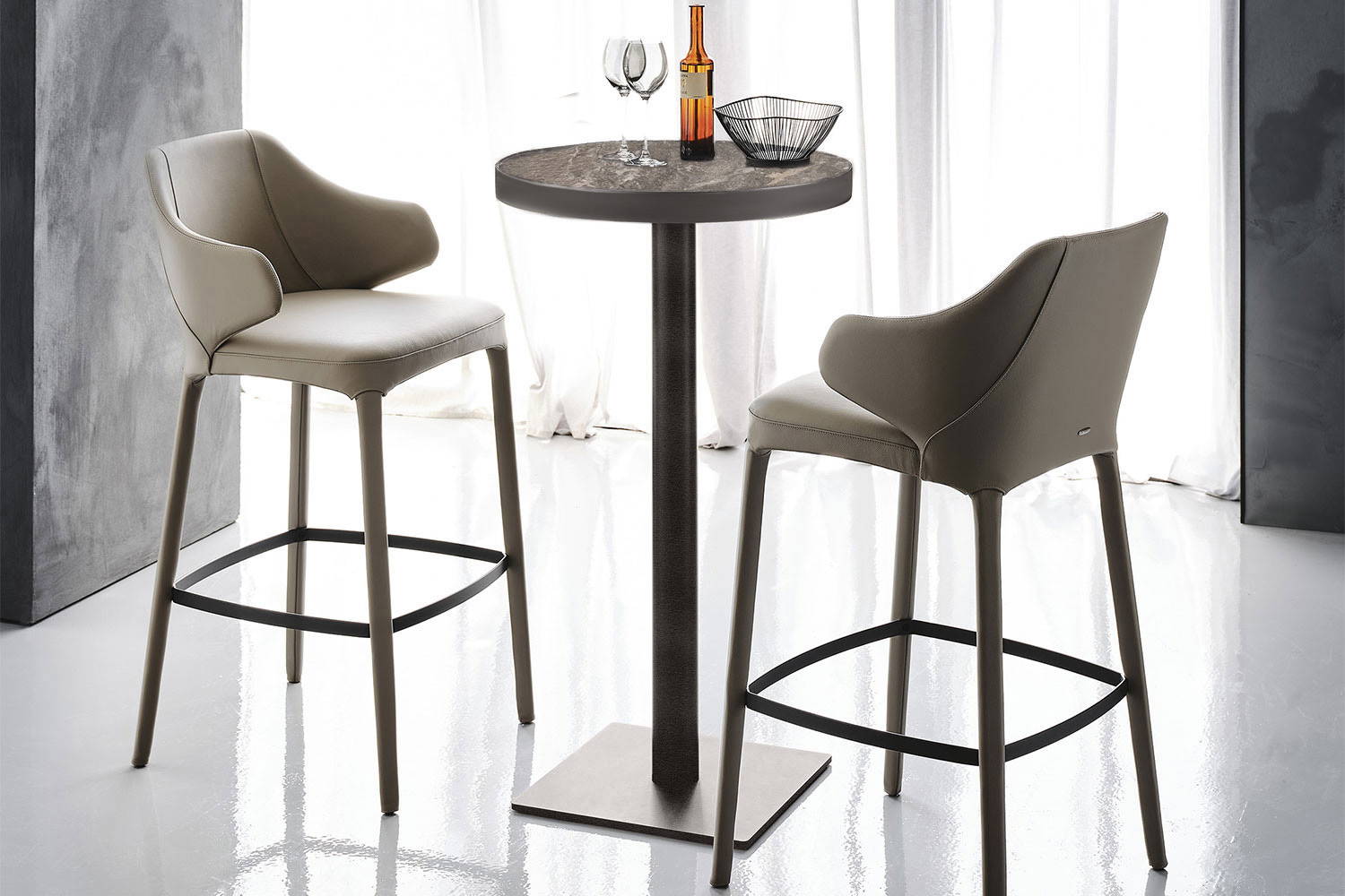 The Ribot Bar Table Display Model by Cattelan Italia.