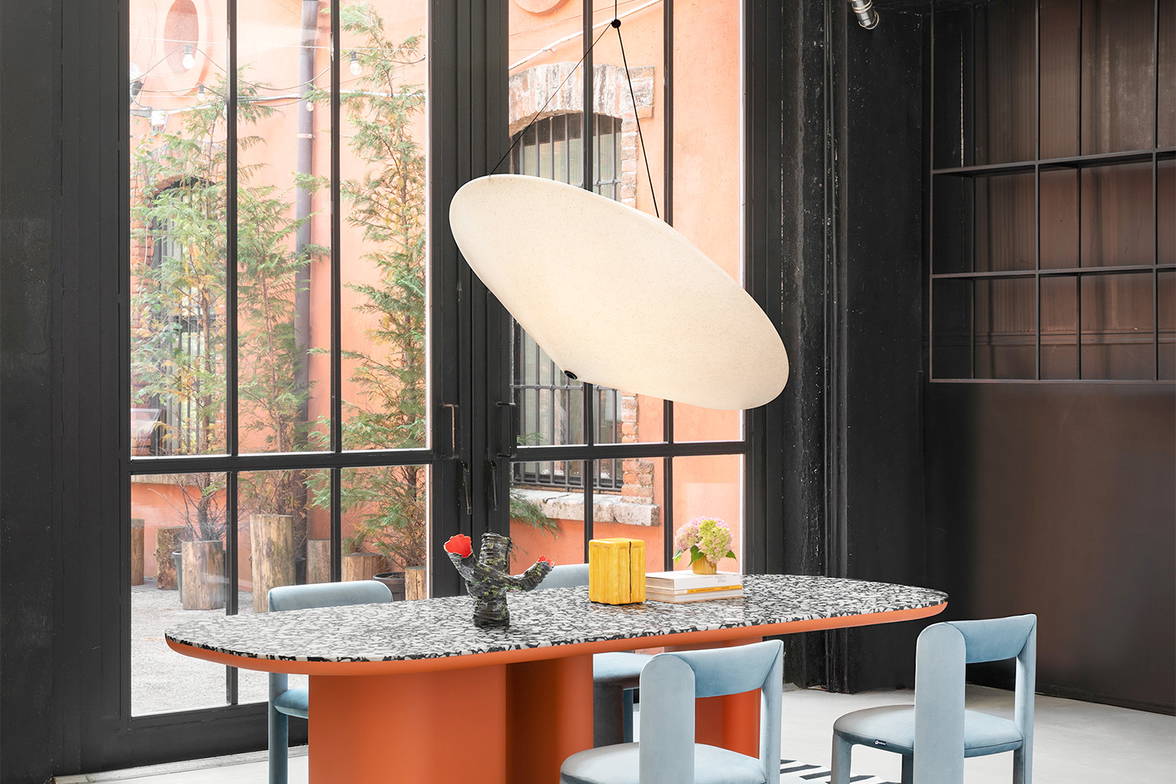 Rificolona Adjustable Pendant Light designed by E-ggs Studio Rificolona Adjustable Pendant Light designed by E-ggs Studio
