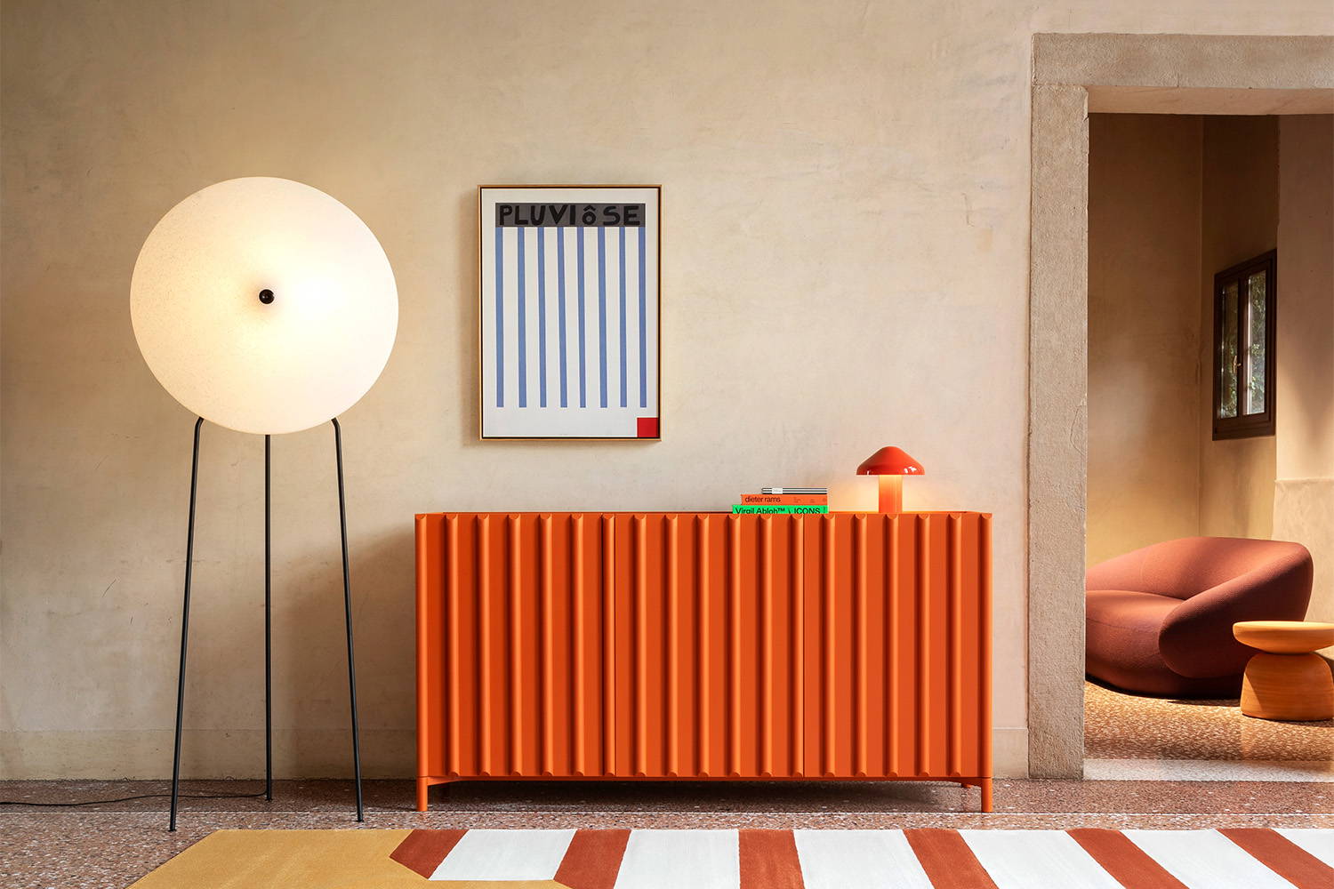 Rificolona Standing Floor Lamp designed by E-ggs Studio