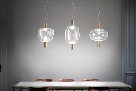 Riflesso Suspension Lights over dining table