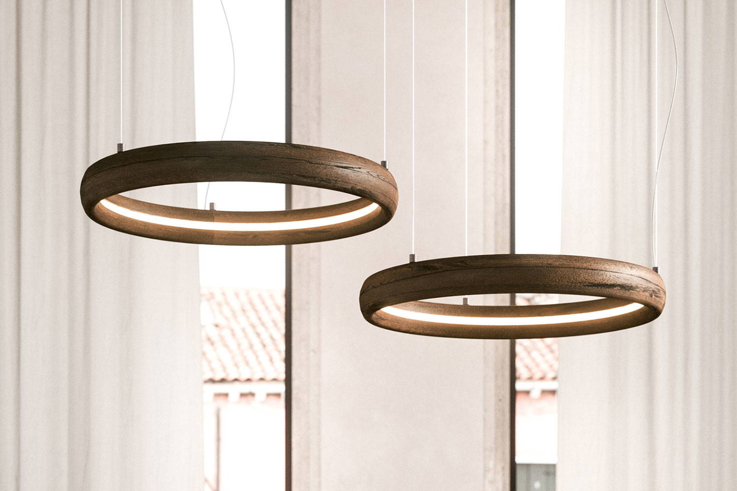 Ring Suspension Lights by Ozzio Italia