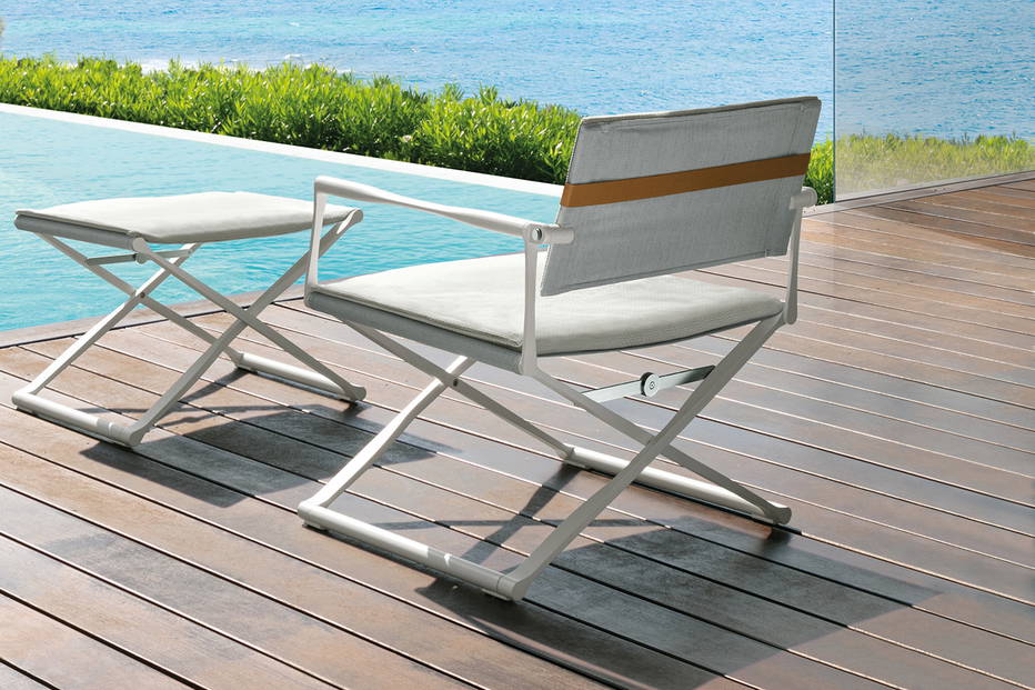 Riviera Folding Lounge Armchair