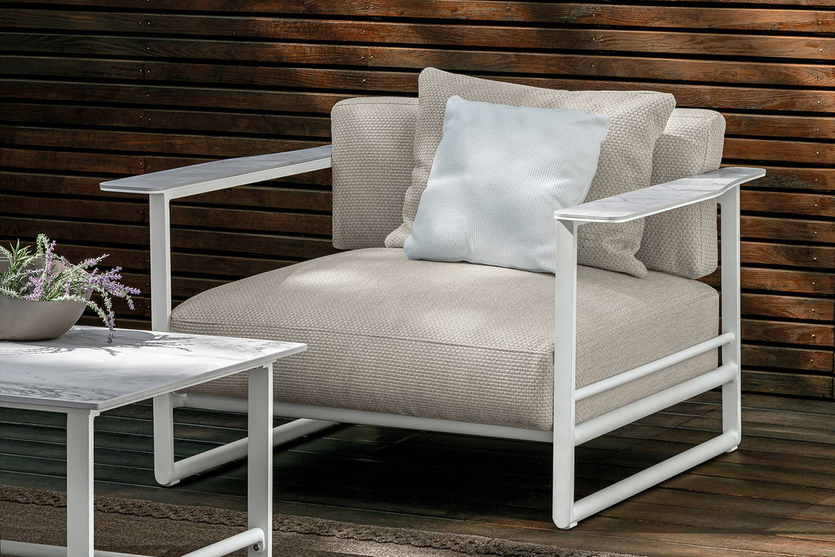 Riviera lounge armchair by Talenti Riviera lounge armchair by Talenti