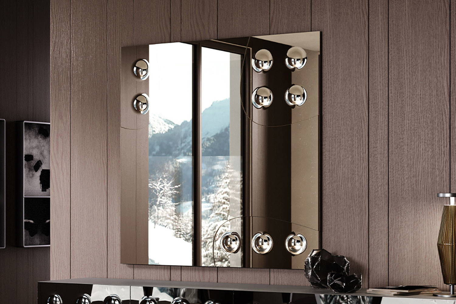 Rock Mirror by Tonin Casa