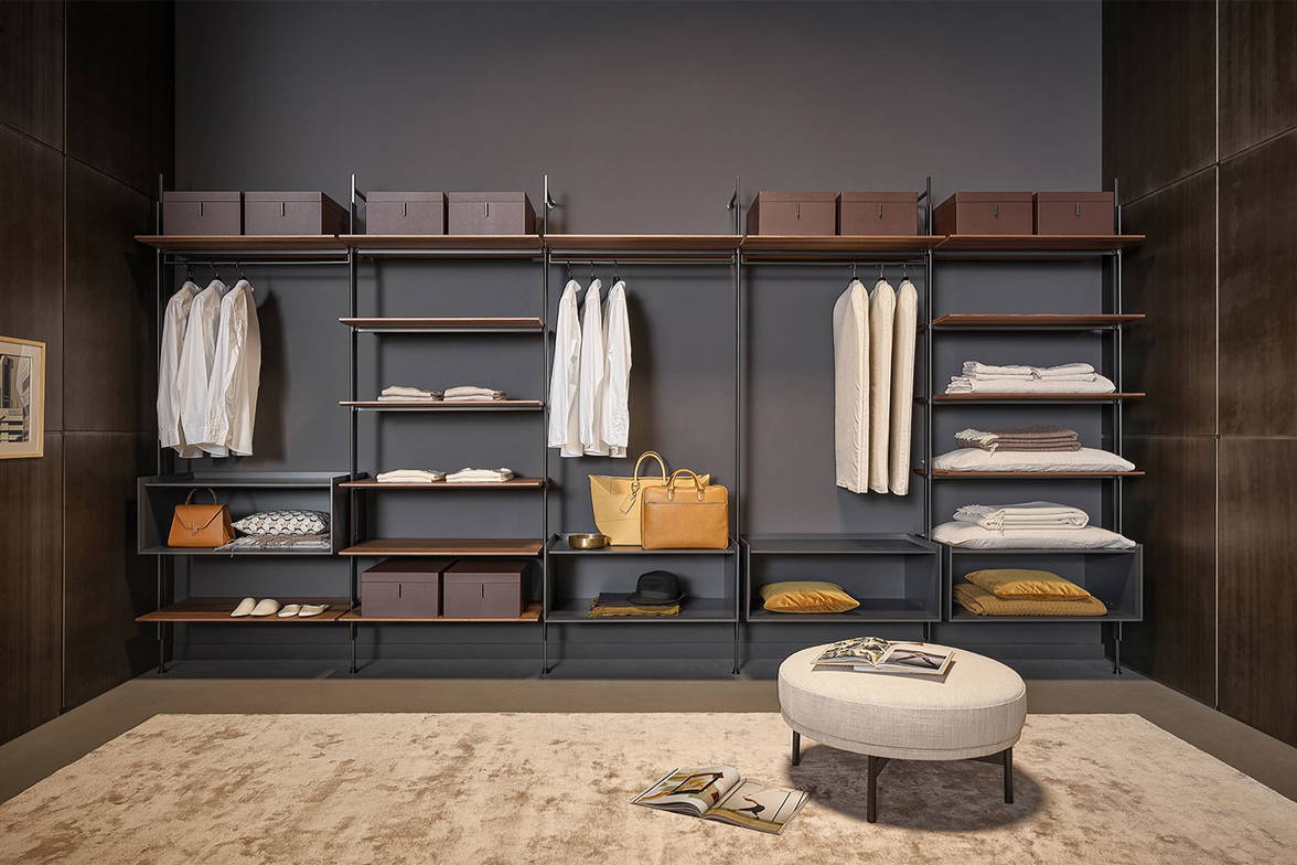 The Roll 06 shelving unit by Pocci & Dondoli for Bonaldo. The Roll 06 shelving unit by Pocci & Dondoli for Bonaldo.