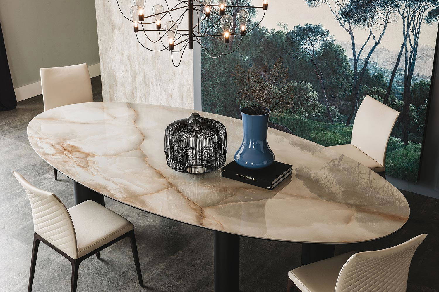GMGK43○cattelan italia / カッテラン イタリア Scac roll_keramik_dining_table-2.