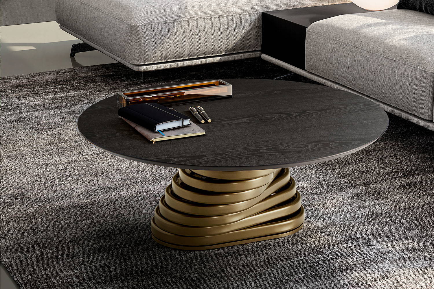 Rotolo coffee table designed by Moom for eforma
