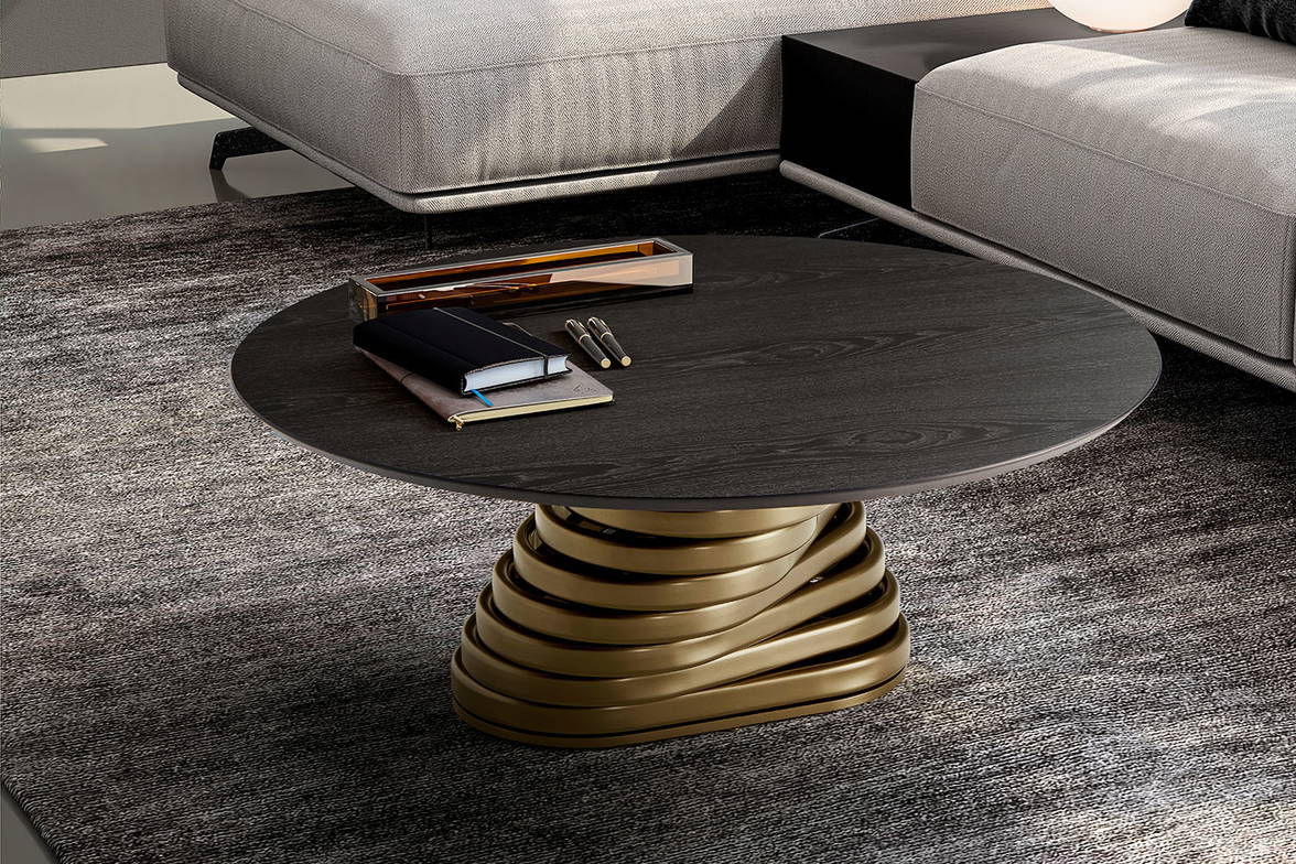 Rotolo coffee table designed by Moom for eforma Rotolo coffee table designed by Moom for eforma