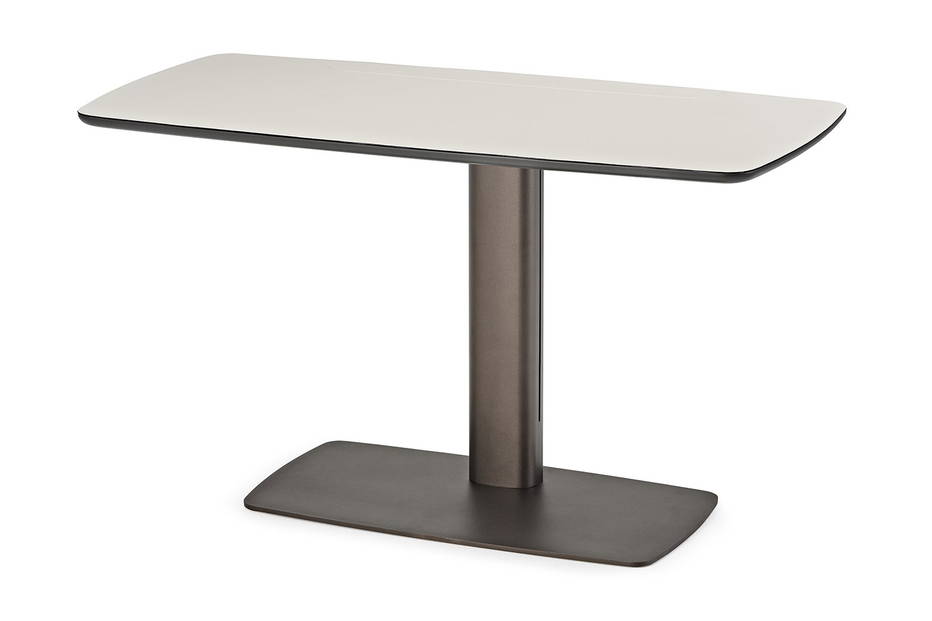 Run Leather Office Desk by Cattelan Italia