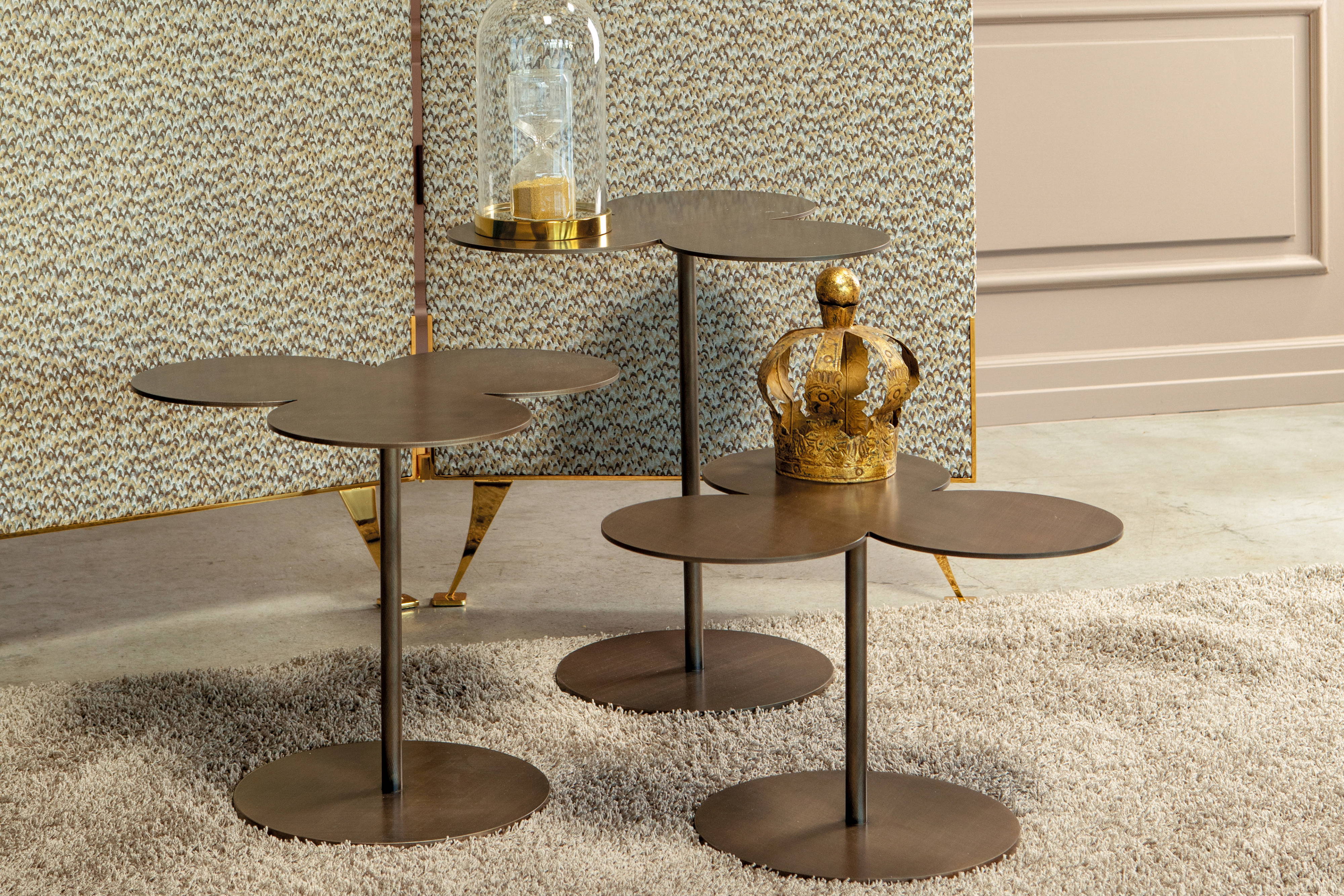 Ryazka End Tables come in various finishes 