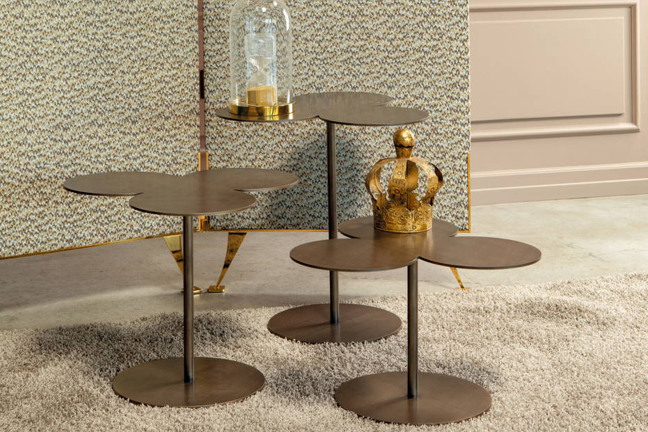 Ryazka End Tables come in various finishes 