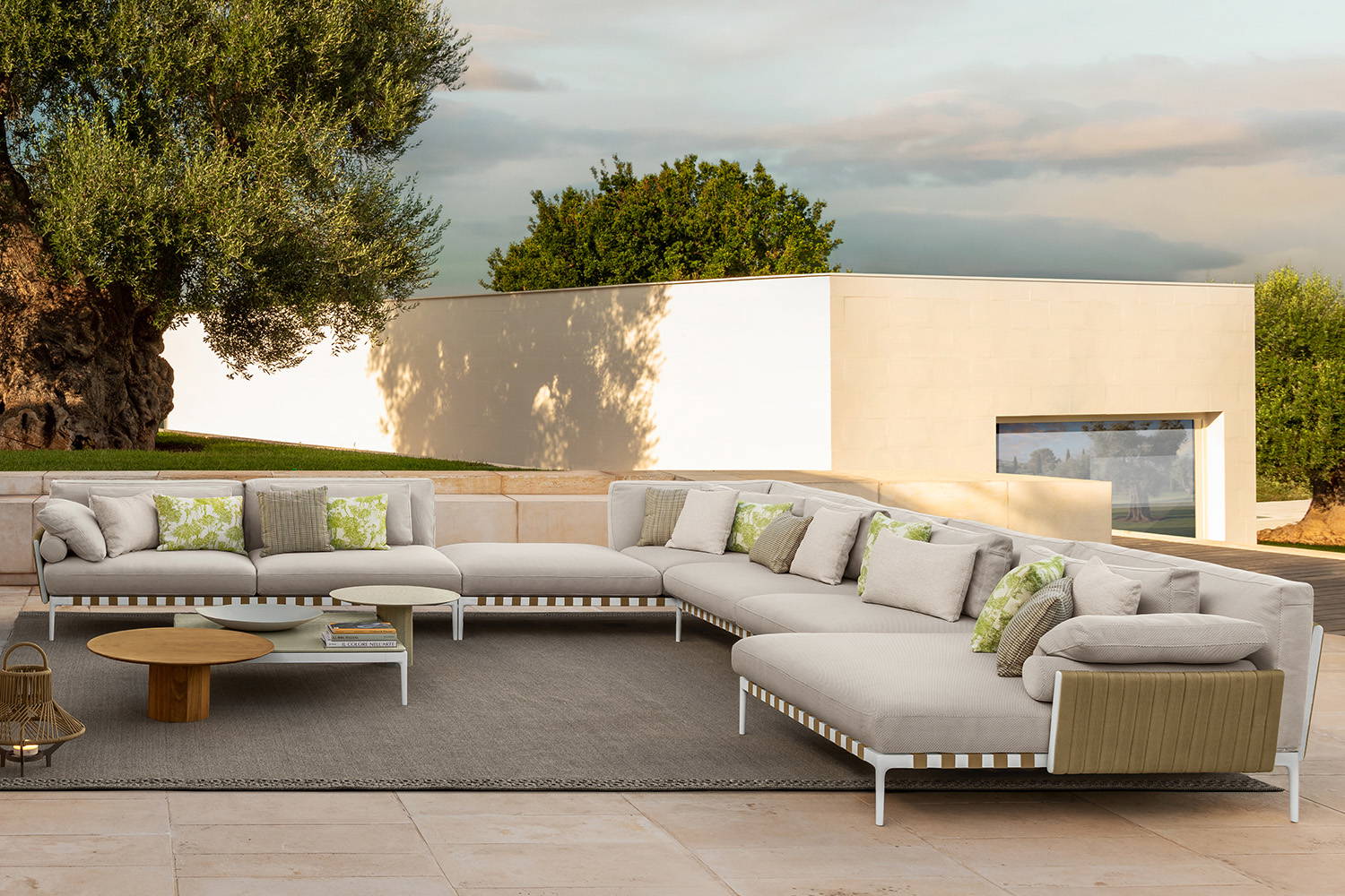 Salinas XL Sectional Sofa Comp. D by Talenti