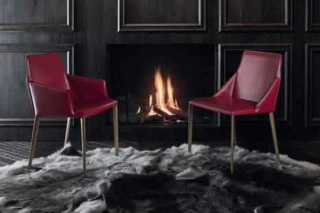 Sally dining chairs designed by Giuseppe Casarosa for Bontempi Casa