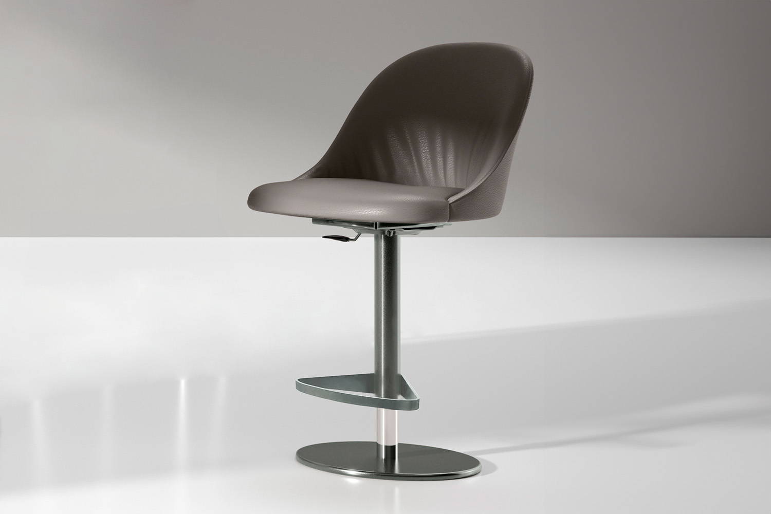 Sam Upholstered Adjustable Bar Stool