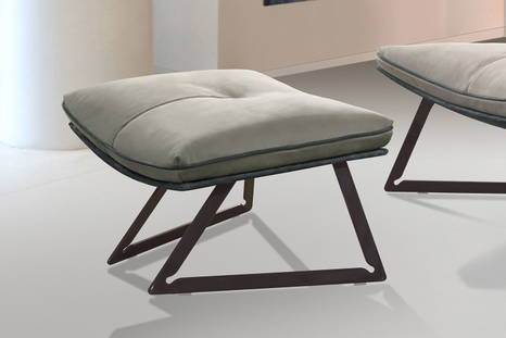 Scarlett footstool by Gamma