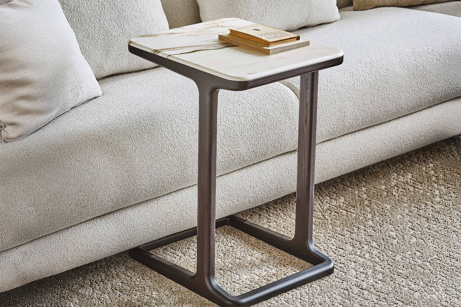 Script end table by Porada