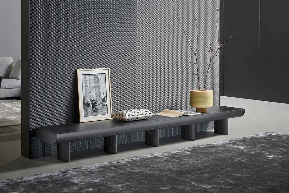 The Sculptural TV Stand by Alain Gilles for Bonaldo.