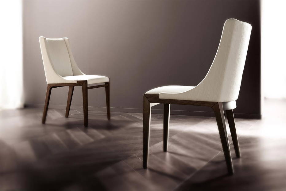 Sempre low back dining chair designed by Giorgio Soressi