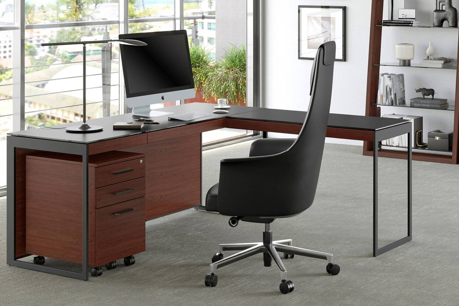 Sequel 20 L Shaped Office Desk by BDI | room service 360°