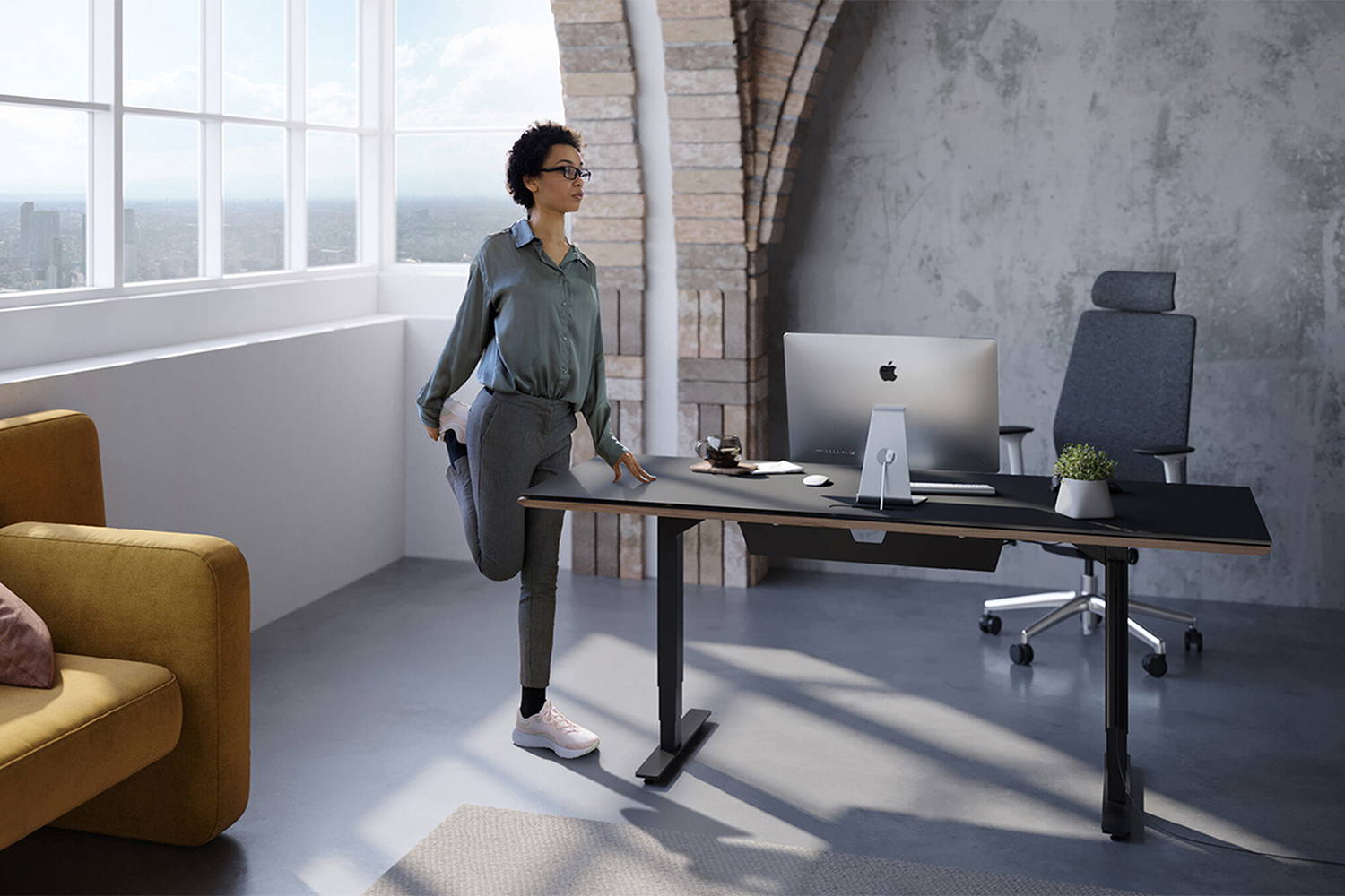 Sequel 20 6152 Lift Desk by BDI | room service 360°