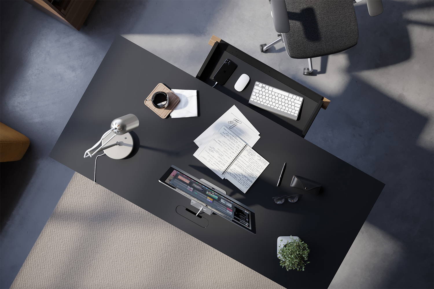 Sequel 20 6152 Lift Desk by BDI | room service 360°