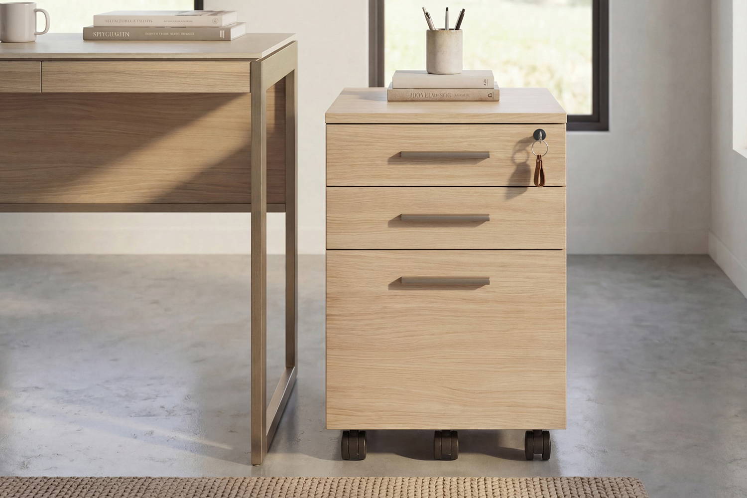 Sequel Studio 6607 Mobile File Cabinet