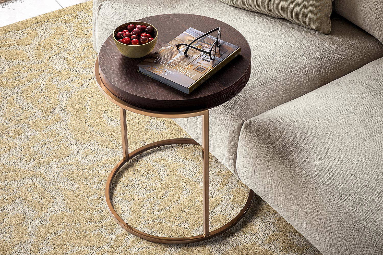 Servogiro end table by Pianca