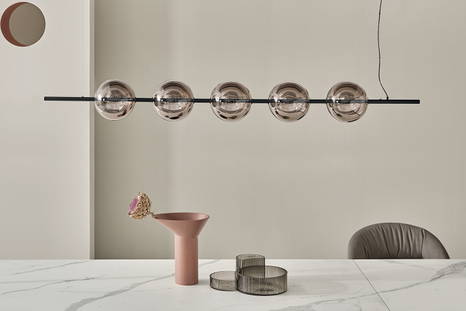 Sferatus suspension light designed by Studio F+B for Bontempi Casa