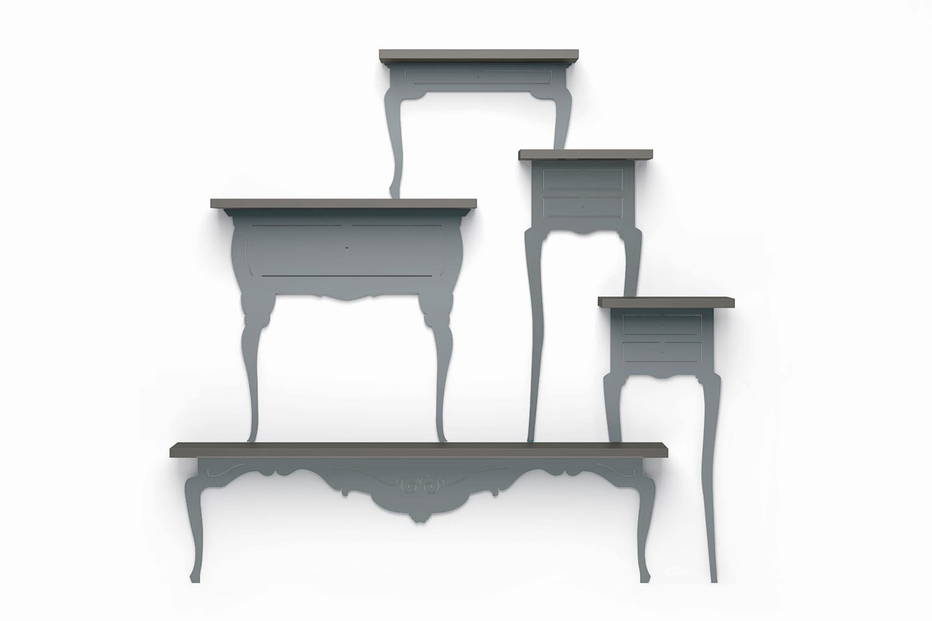 Shape shelf composition E by Tomasella