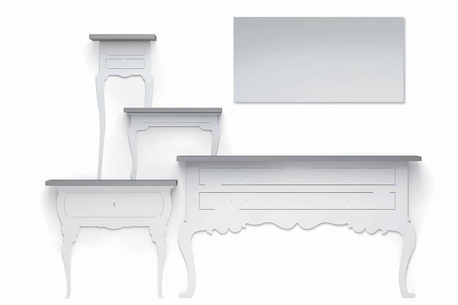 Shape shelf composition D by Tomasella