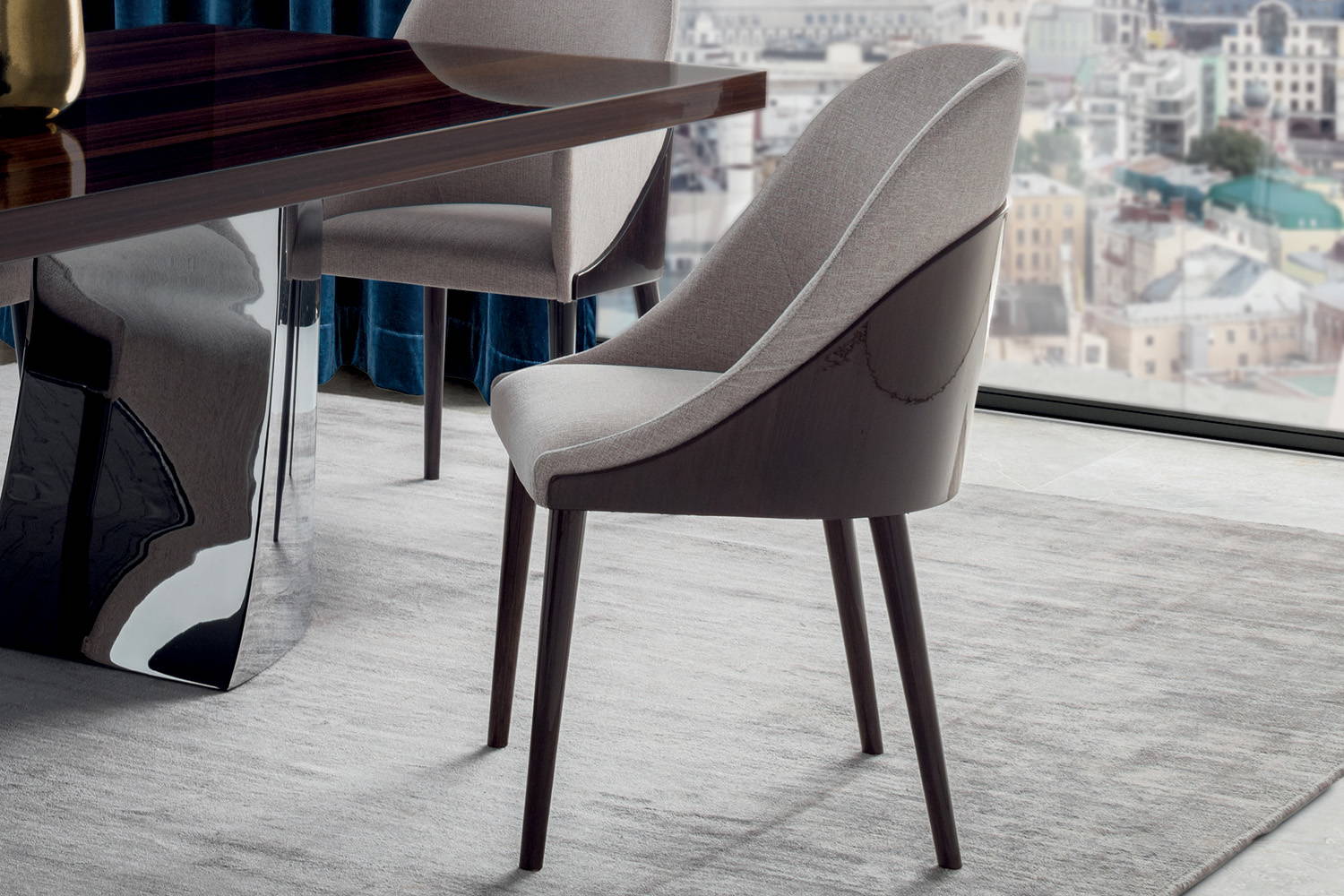 Shell Dining Chair designed by Stefano Morandini