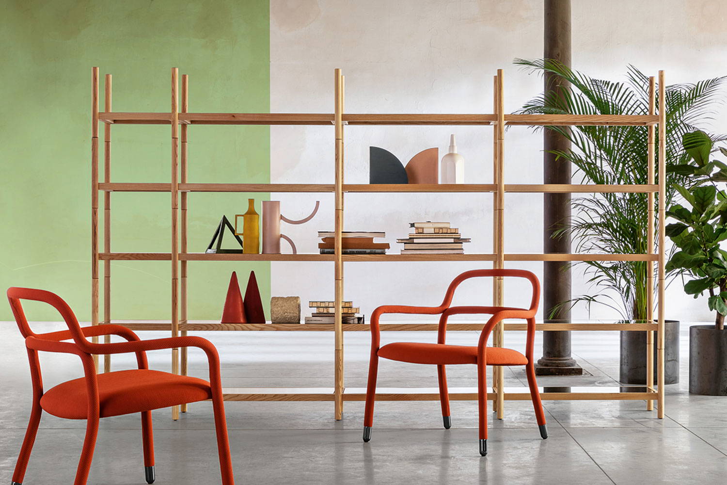 Siena bookcase by Midj