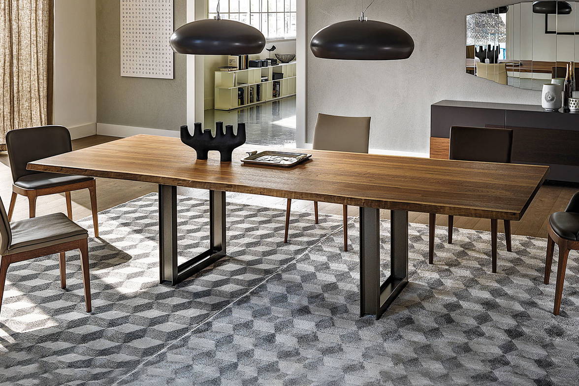 Sigma dining table with parralel legs by Cattelan Italia Sigma dining table with parralel legs by Cattelan Italia